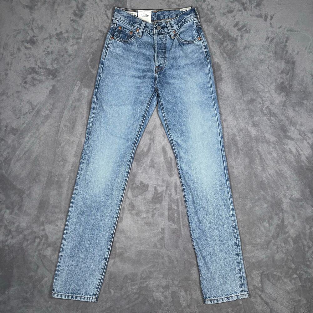 Levi’s Circular 501 High Rise Straight Leg Jeans Women’s 23x32 Stoneware NWT